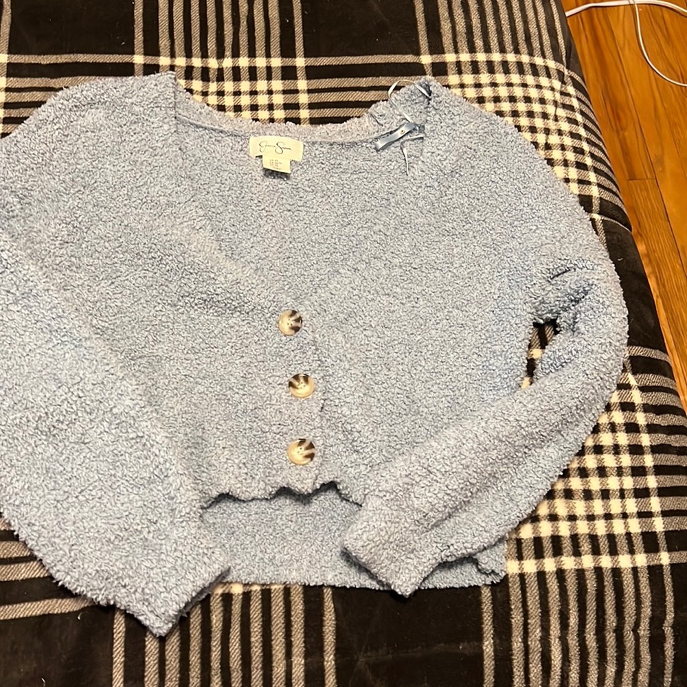 Blue sweater